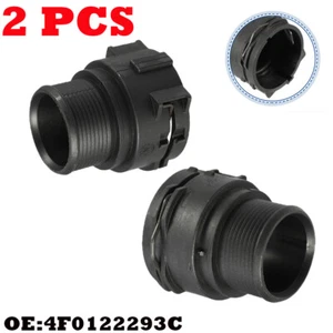 2Pcs Coolant Flange Coupling For AUDI A4 S4 A5 S5 Q7 A8 S8 A6 S6 A7 2.0L-6.0L - Picture 1 of 8