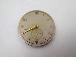Máquina y esfera Zenith. Cuerda manual. Dial gris. Segundero. Calibre 12-4 - Imagen 1 de 7