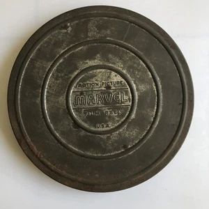 RARE VINTAGE MARVEL MOTION PICTURE FILM REEL METAL CANISTER Cinematic Universe - Picture 1 of 8