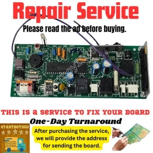 REPAIR SERVICE Chamberlain Liftmaster 41DB002-2 Circuit Board Purple/ - Picture 1 of 2