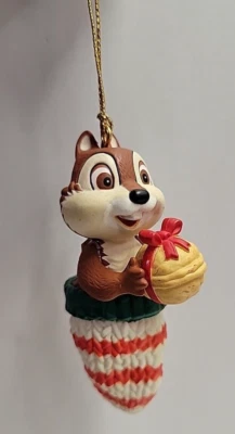 De colección Disney Grolier Adorno de Navidad Chip Ardilla 014908 Foto 1 de 4