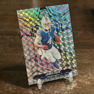 2024 Panini Mosaic James Cook # 23 Silver Mosaic Prizm Buffalo Bills NM Pack F - Picture 1 of 6