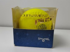 Spalding Tournament Plus Baseball Yellow Softball 1986