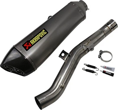 Akrapovic Slip-On Line Exhaust - Silenciador de titânio motocicleta S-K14SO5-HZAAT - Imagem 1 de 4