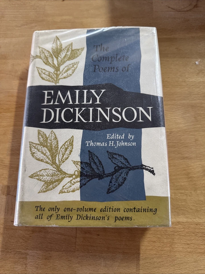 The Complete Poems of Emily Dickinson Edited by Thomas H. Johnson 1960 Foto 1 de 4