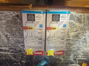 Satco Spiral 26W Bulbs With GU24 Base - Picture 1 of 1