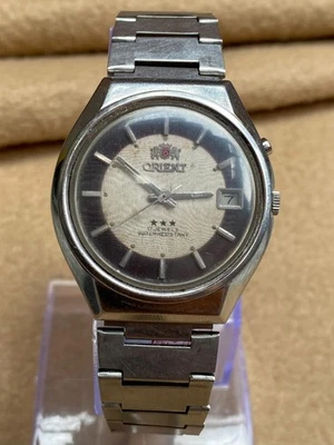 Vintage Orient Japan 48320 Manual Movement 17 Jewels Wristwatch for Restoration Foto 1 de 4