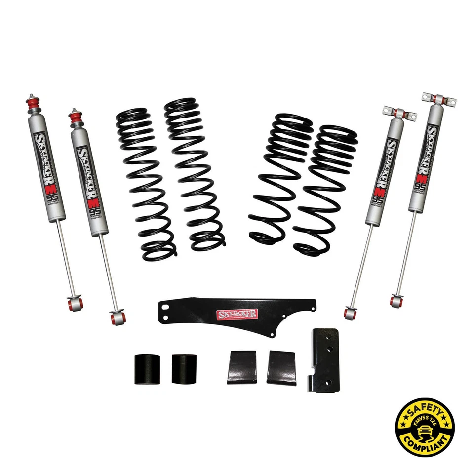 Skyjacker JK25BPMLT 2.5 in. Suspension Lift Kit for 2007-2018 Jeep Wrangler JKU Foto 1 de 1
