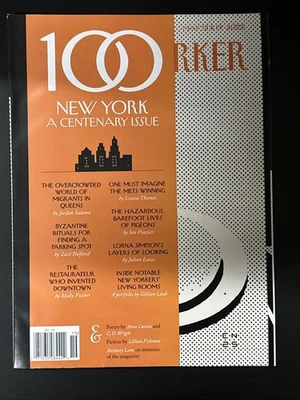 The New Yorker Magazine Double Issue 100 Years May 12 Th - 19 Th 2025 — 第 1/3 张图片