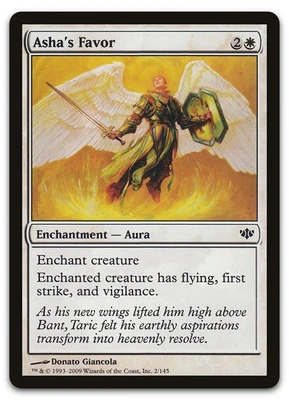 Asha's Favor #2 (NM) Conflux CON Magic MTG - Image 1 of 2