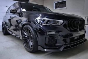 MP Style Carbon Fibre Front Splitter for BMW G05 X5 18-22 - Picture 1 of 11