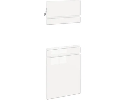 PICCANTE Smart Frontenset Midischrank für Mikrowelle 1 Drehtür 1 Blende und 1 Kl - Bild 1 von 2