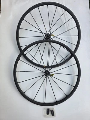 Set ruote reflex Mavic R-Sys, 700c, clincher, mozzo Shimano 11 velocità, buone condizioni! - Immagine 1 di 4