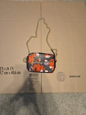 ¡BOLSO BANDOLERA VICTORIAS SECRET ROSA MONEDERO! Correa de cadena dorada ¡NUEVA CON ETIQUETAS! Foto 1 de 4