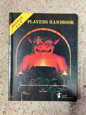 AD&D Player’s Handbook 1st Edition 6th Printing/Use (1980) - Very Good Condition - Image 1 of 4