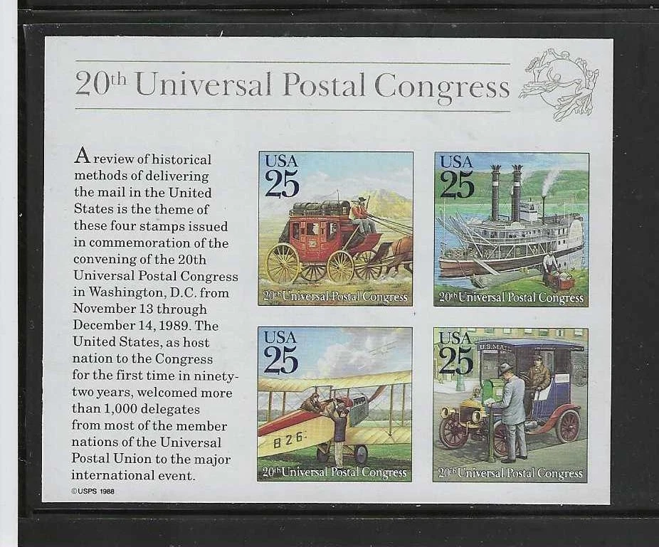 US SCOTT 2438  UNIVERSAL POSTAL UNION  MNH  TAKE A LQQK ! - Image 1 of 1