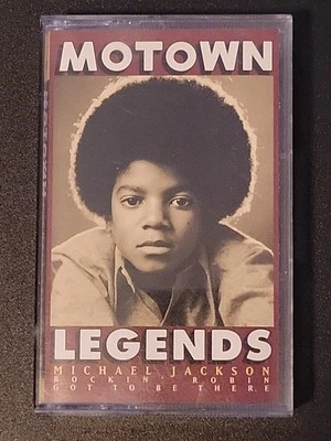  Motown Legends Michael Jackson Cassette Tape 1993 Rockin’ Robin - Image 1 of 4