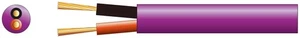 Mercury Hi Flex Double Insulated Speaker cable, 2 x (79 x 0.2mm) LSZH, Purp 100m - Picture 1 of 2