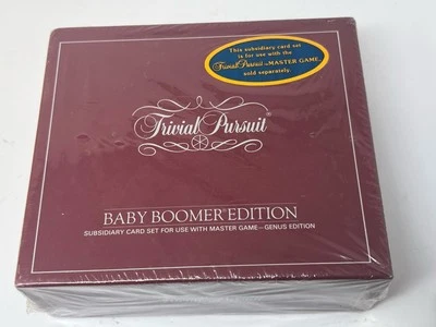 Trivial Pursuit Baby Boomer Edition 1983 Board Game New Torn Shrink - Image 1 of 4