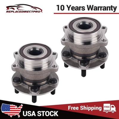 Pair For 08-23 Subaru Impreza Crosstrek Toyota GR86 Scion Rear Wheel Hub Bearing Foto 1 de 4