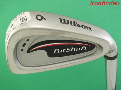Wilson Fat Shaft IV 4 Single 6 Iron Steel Shaft Regular Flex Mens Right Hand - Image 1 of 4