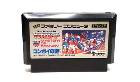 Transformers Mystery of Convoy Famicom Japan Import Cartridge Only Tested (コンボイ)