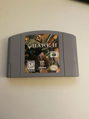 Quake 2 N64 Authentic Cartridge Only - Tested - Image 1 of 2