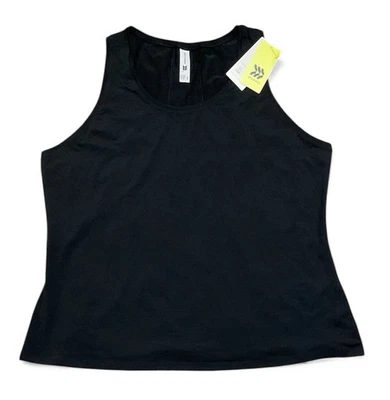 Camiseta sin mangas All In Motion Essential Racerback negra para mujer XXL NUEVA Foto 1 de 4