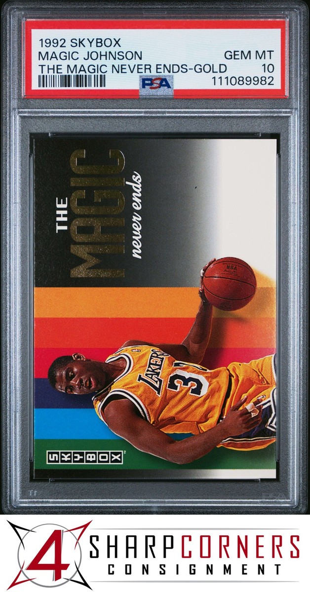 Magic Johnson Professional Sports Authenticator (PSA