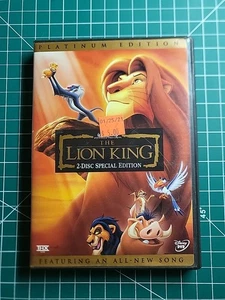 The Lion King (DVD, 2003, 2-Disc Set, Platinum Edition) - Picture 1 of 4