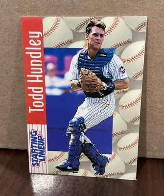 TODD HUNDLEY 1997 KENNER STARTING LINEUP CARD - NEW YORK METS - Image 1 of 2