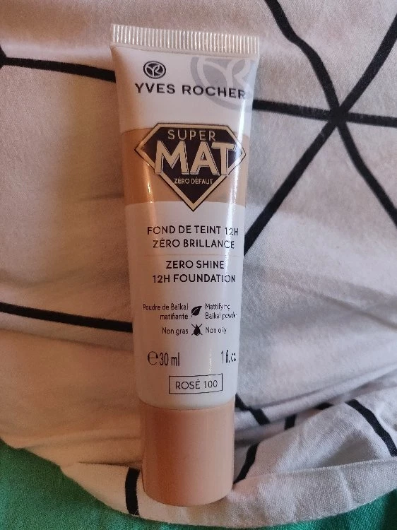 fondotinta opacizzante super mat yves rocher vegan ipoallergenico rose 100 nuovo - Image 1 of 1