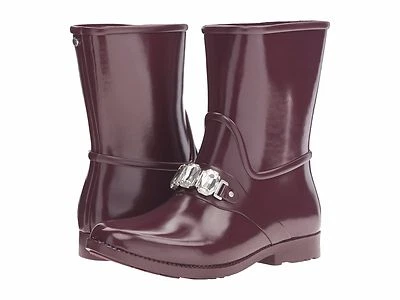 MICHAEL Michael Kors Leslie Rain Bootie Plum Size 11 MSRP: $150  - Изображение 1 из 4