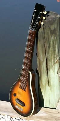 Vintage Recording King Lap Steel Guitar - Circa 1937 - Made by Gibson - Image 1 of 4