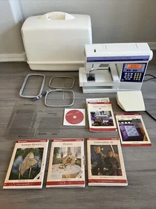 Husqvarna Viking Iris Sewing / Embroidery Machine And Many Accessories With Case - Picture 1 of 13