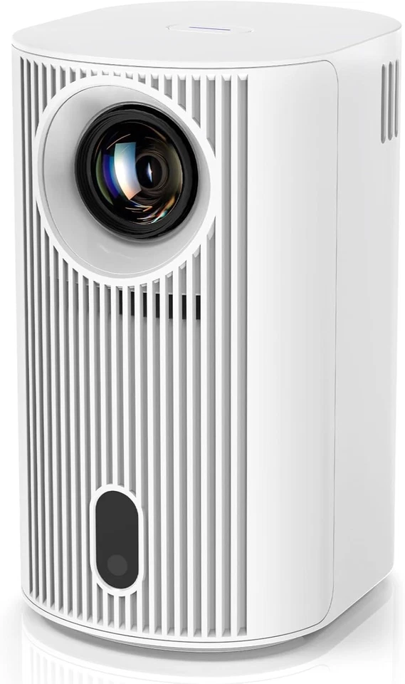 4K Projector with WiFi Bluetooth, Portable Outdoor Movie Projector 120” Screen - Image 1 of 3