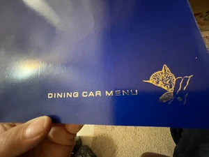 Rare C&O RR Chesapeake & Ohio Railroad Dining Car Menu 1971 Chessie Cat - Picture 1 of 8