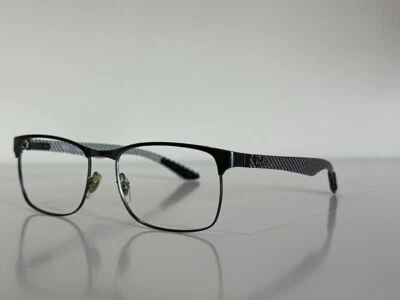 Marco de gafas Ray Ban RB 8416 2620 fibra de carbono Gunmetal 55-17-145 Foto 1 de 4