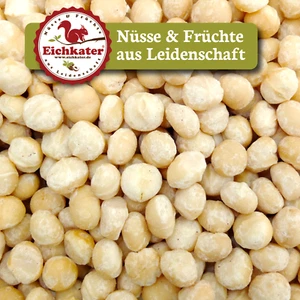 Macadamianüsse Natur von Eichkater, groß, roh mit feinem Butteraroma 1000g - Bild 1 von 3