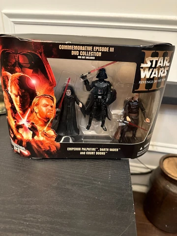 Star Wars Commemorative DVD Collection Ep III 2 Of 3 Palpatine Vader Dooku 2005 Cover