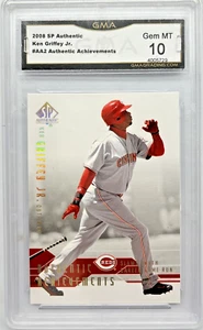 2008 SP Authentic #AA2 Ken Griffey Jr. GMA 10 - Picture 1 of 2