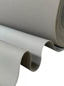 LIGHT GREY CAR HEADLINER FABRIC 2MM FOAM BACKED Automobile Trimmings Upholstery - Picture 1 of 8