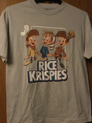 Camisa gris Kellogg’s Rice Krispies - 2011 - M - Kellogg’s Foto 1 de 3