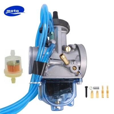 New PWK38 38mm Carburetor Fit Yamaha YZ250 1978-2002 Honda ATC250R CR250 TRX250R Foto 1 de 4