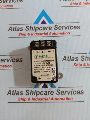 Alpha Instruments 164 Niederdifferenzdrucktransducer 164W02R5DC1NAB 0-10V - Bild 1 von 4