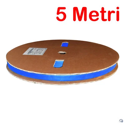 Guaina termorestringente 19,9 mm colore blu 5 METRI TERMORETRAIBILE BLU 2:1 - Immagine 1 di 4