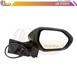Power Heated Mirror For 2016-2019 Toyota Prius Turn Signal Black Right Side - Picture 1 of 12