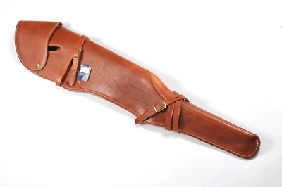 Nuevo Rifle de Cuero Pistola Vaina Guía Equipo Funda Sillín Paseo a Caballo Caza ATV Foto 1 de 4