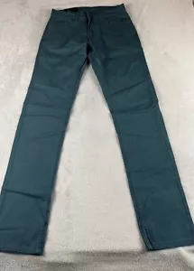 Pantalones Jachs New York Para Hombres Verde azulado oscuro calce recto talla 29x34 - Imagen 1 de 10