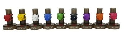 Par de juegos de luces envolventes de silicona LED brillantes Skully Bonehead Ass. Colores